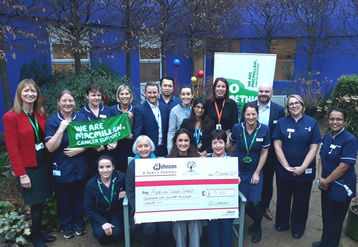 Macmillan Cancer Support (@macmillancancer) on Twitter photo Thank you so much to <a href="/SCJohnson/">SC Johnson</a> for your incredibly generous recent donation of £117k to support people living with cancer, presented at <a href="/FrimleyHealth/">Frimley Health NHS Foundation Trust 💙</a> Time Garden. This will help people living with cancer and their families receive essential practical and emotional support 💚 Thank you so much to <a href="/SCJohnson/">SC Johnson</a> for your incredibly generous recent donation of £117k to support people living with cancer, presented at <a href="/FrimleyHealth/">Frimley Health NHS Foundation Trust 💙</a> Time Garden. This will help people living with cancer and their families receive essential practical and emotional support 💚