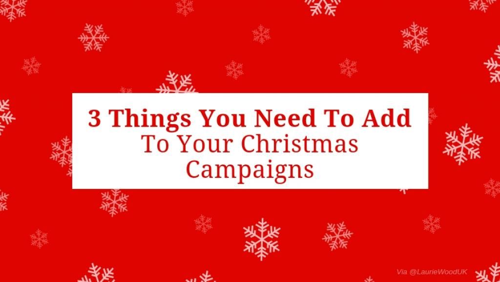 linktexting's tweet image. 3 Things You Need To Add To Your #Christmas #Campaign by @LaurieWoodUK @tmpworldwideuk only on @HireOnSocial buff.ly/2TCGvi1