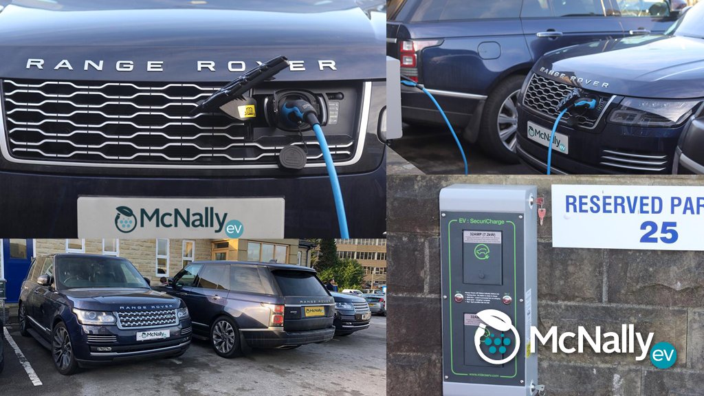 McNallyEV's tweet photo. We have recently finished installing three double #SecuriCharge wall units at R.N. Wooler and Company Ltd. They're leading the way by going green. Get in touch to order your #EVCharger today. https://t.co/FdP83EJSlW https://t.co/bh2OHABSOW