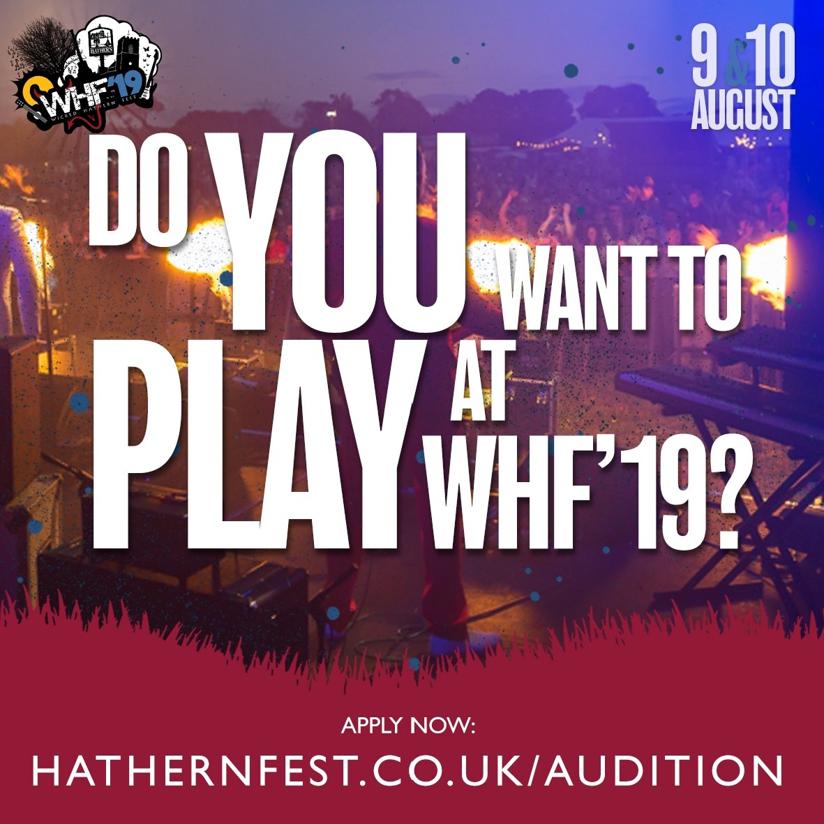 Applications are now open for local bands!

pos.li/2b0hvd
