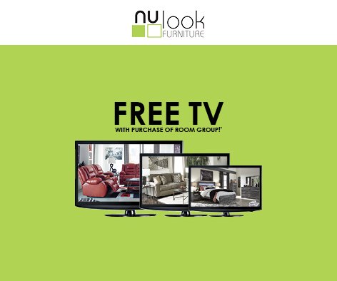Nu Look Furniture On Twitter Free Tv With Room Group Purchase