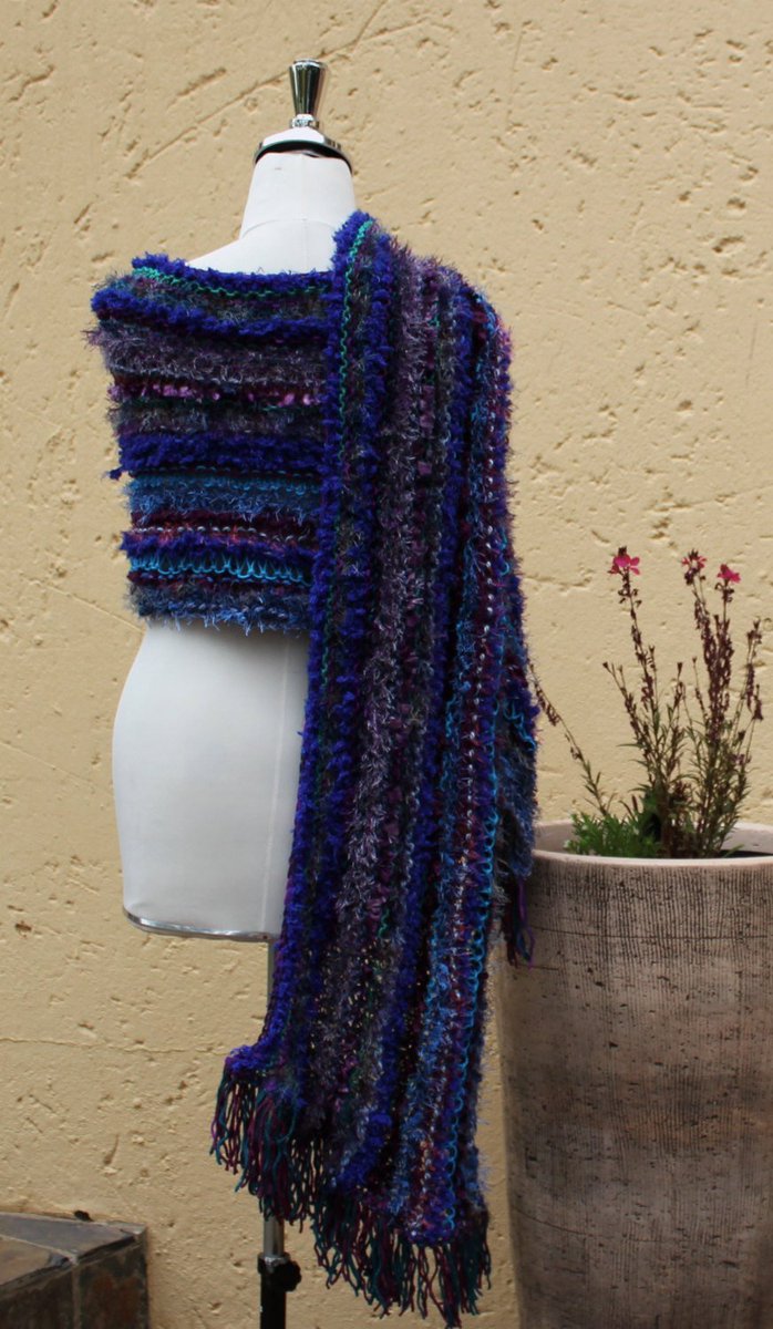 kennainafrica's tweet photo. Chunky knitted scarf , Winter wrap , Extra long blue scarf , Scarf , Shawl , Hand knit scarf , Shoulder wrap , Out of Africa SCAWL- AZURE https://t.co/LkVOe79r4B #KennaInAfrica #Etsy #Handmade #HandmadeScarf https://t.co/7xsIcBTJSe