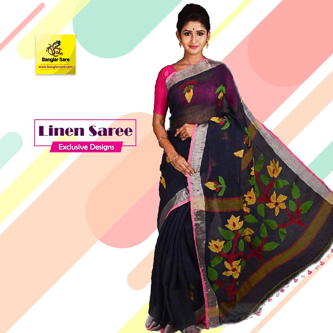 Linen Sarees A Perfect Choice To Make You Look Stylish & Elegant On Every Occasion You Wear. Now with Exciting Discounts. FAST & FREE Home Delivery. 100% Original. 
#LinenSarees #Saris #WomenClothing #Banglarsare #HANDLOOMSaris 

Shop Here:- bit.ly/2BEsAkI