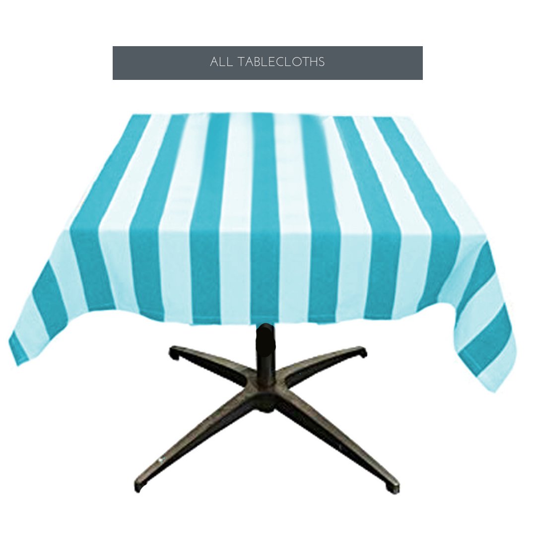 alltablecloths's tweet photo. Striped Polyester Tablecloths are designed for offering a stunning look.
__
These pieces will provide the elegance you need to spruce up your special celebrations. Our 42”x42” Striped Square Tablecloth (Turquoise) is available at https://t.co/jN7bubbGD5 #decor #ideas #design https://t.co/I2I4UAT860