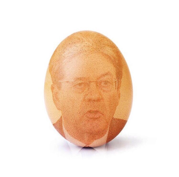 Can this egg get 1 million likes? #worldrecordegg