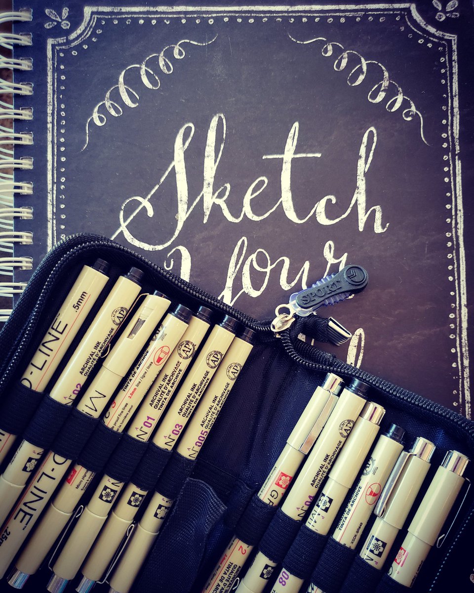 SusanHershArt's tweet photo. Pick your poison
Time to sketch....take time to sketch....make time to sketch
#sketch #ilovetodraw #Inspiration #sketch_daily #microline #micron #SketchBook #art https://t.co/uaF91yR1nj