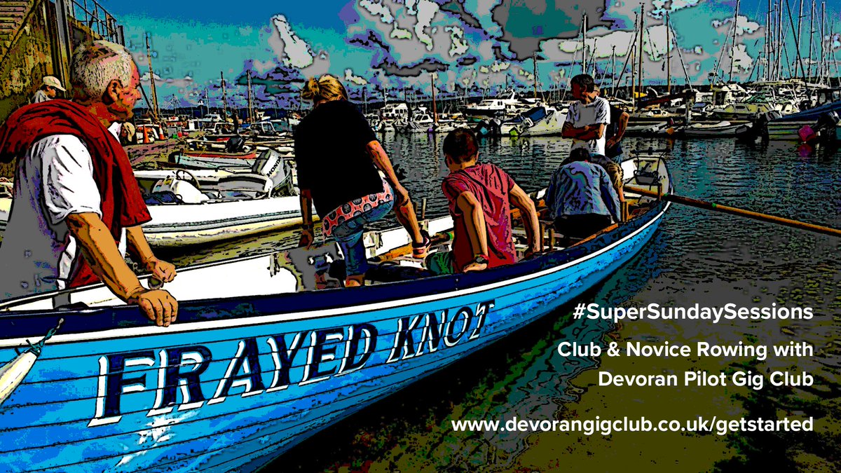 This Sunday (20th Jan) launching from <a href="/MylorMarina/">Mylor Yacht Harbour</a>, 10.00am-12 noon. All welcome 🙂

devorangigclub.co.uk/getstarted
#SuperSundaySessions