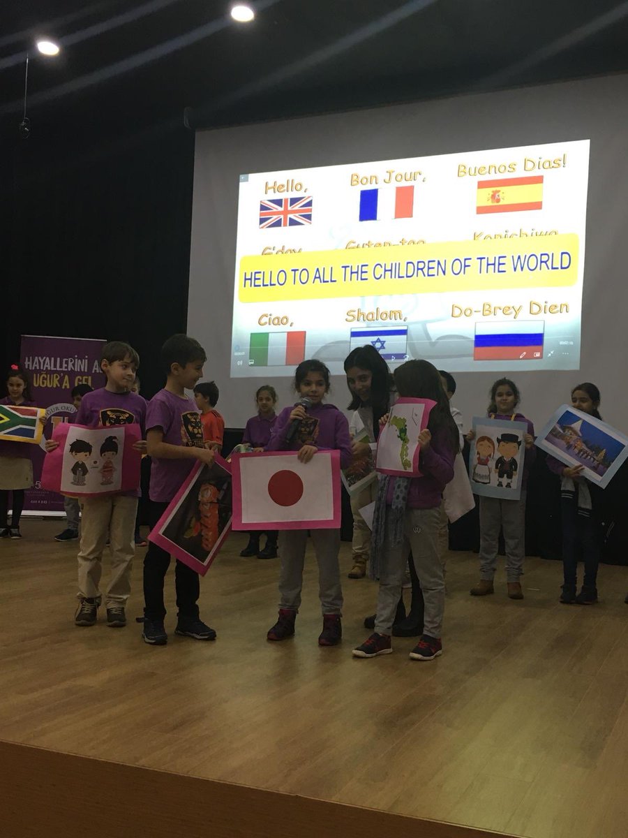 tlyakan's tweet photo. They know much about different countries and cultures. Congratulations to our primary school students 👏🏻👏🏻👏🏻 #grade1 #grade2 #grade3 #grade4 #projectpresentations @AylinKAMA1 @ErsoyyFiliz @narliderekampus @AlsancakDilek @fatlihann @AksitCigdem @Oya_Liz_Onguc https://t.co/wUdJfFZzxs