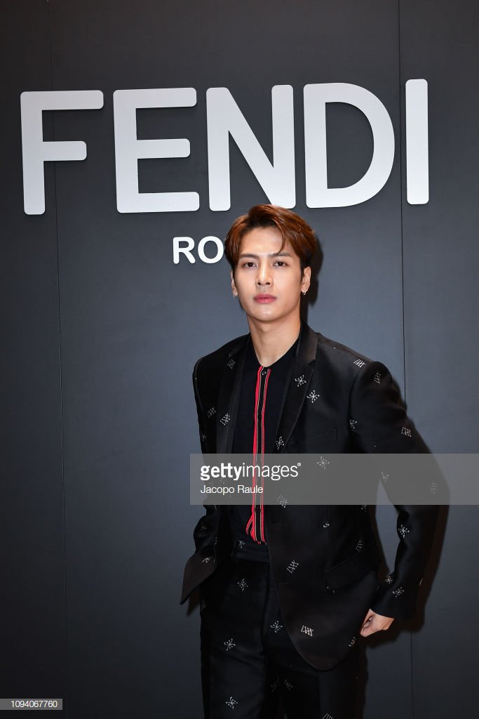 Fendi - Jackson Wang at the Fendi Men's Fall/Winter 2019-20