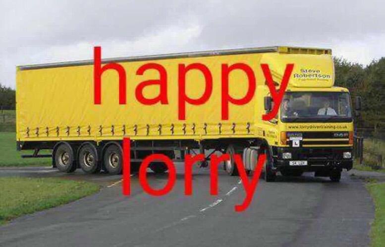 NishBrunel's tweet photo. Happy Lorry to all https://t.co/5nkTx8BcRz