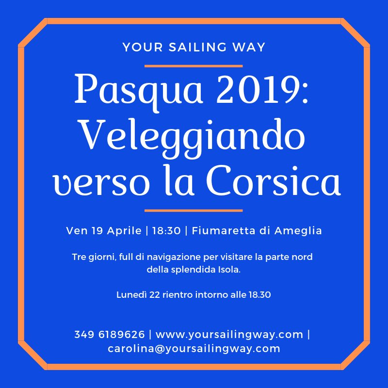 YourSailingWay's tweet photo. #readyforthesummer #pasqua #nonèmaitroppopresto #vela #bavaria46 #barca #corsica https://t.co/WCinH9at2Q