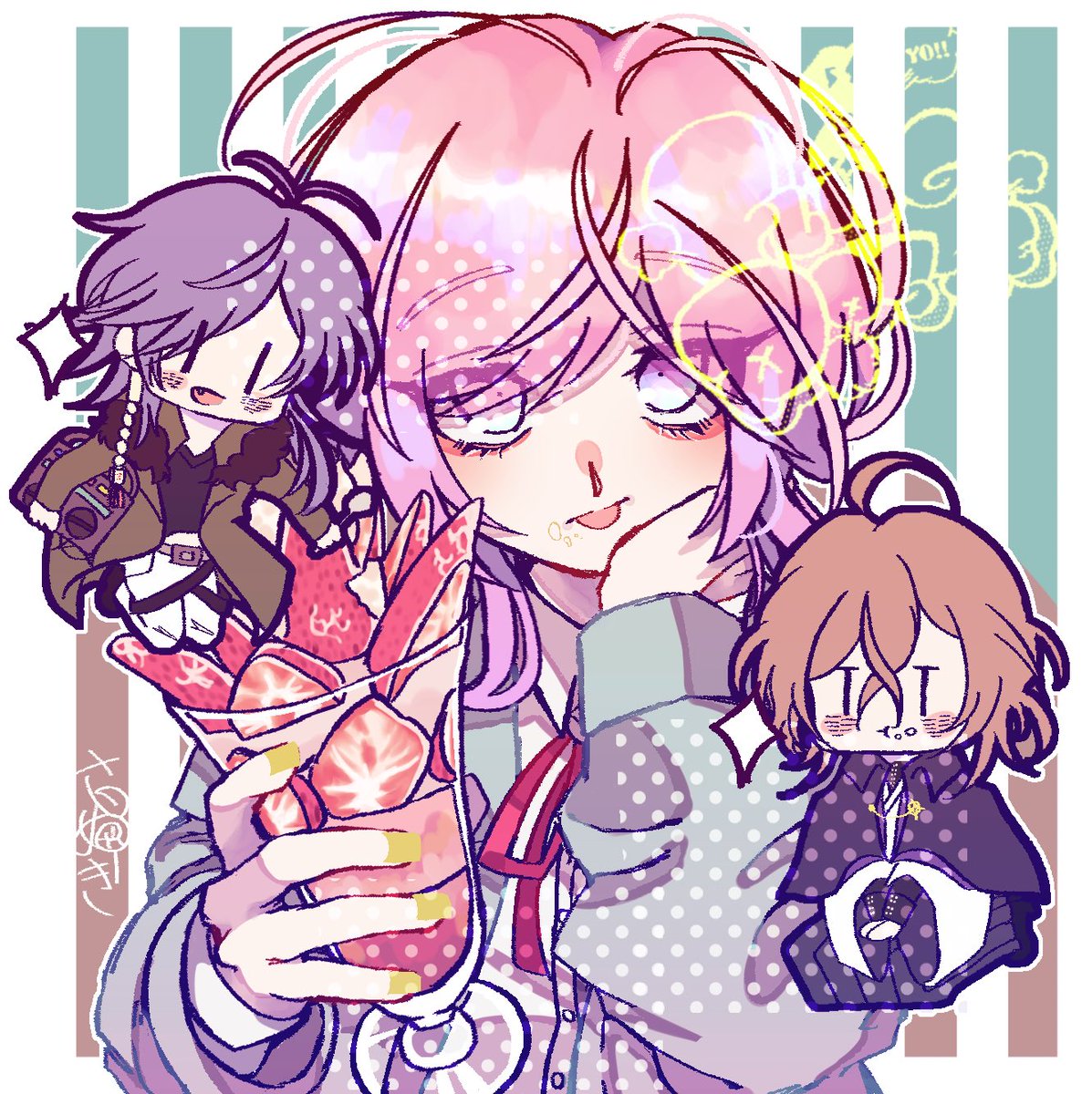 Sanuki_easy_R's tweet photo. #ヒプマイクラスタさんと繋がりたい
#ヒプマイ好きさんと繋がりたい 
#2019年になったのでヒプマイ好きは繋がりましょう 

普段飴村しか描かないぽ女💛です
RT中心に巡回します（ふぁぼも巡回します） https://t.co/9Ypb5422eu