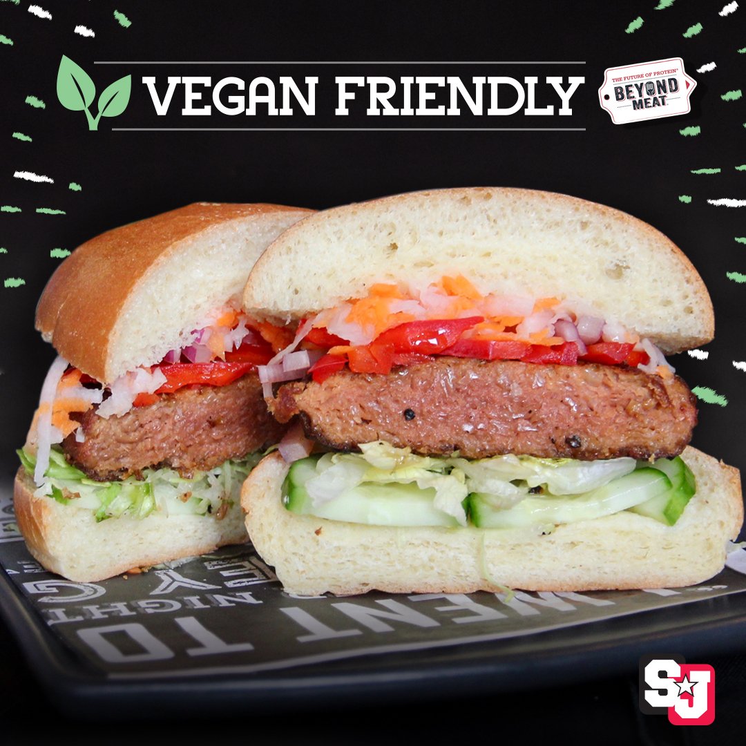 You asked and we delivered! The @BeyondMeat burger is back and it’s here to stay. 🙌🍔

🚫 GMO
🚫 Soy
🚫 Gluten

#GoShoeless #ShoelessJoes #BeyondBurger #FutureOfProtein #EatWhatYouLove #PlantBased