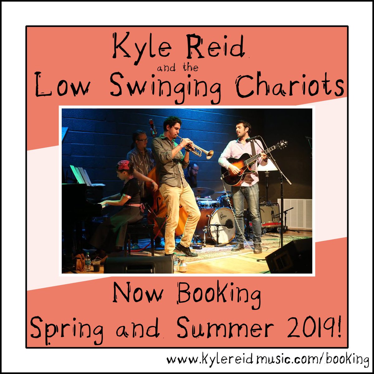Howdy y’all! I’m starting to get a couple festival dates lined up for the Chariots this Summer and I’m getting super excited! Where else should we play this year? Who should we play with? Hit me up if you want me and my band to play your festival/club/party/wedding.