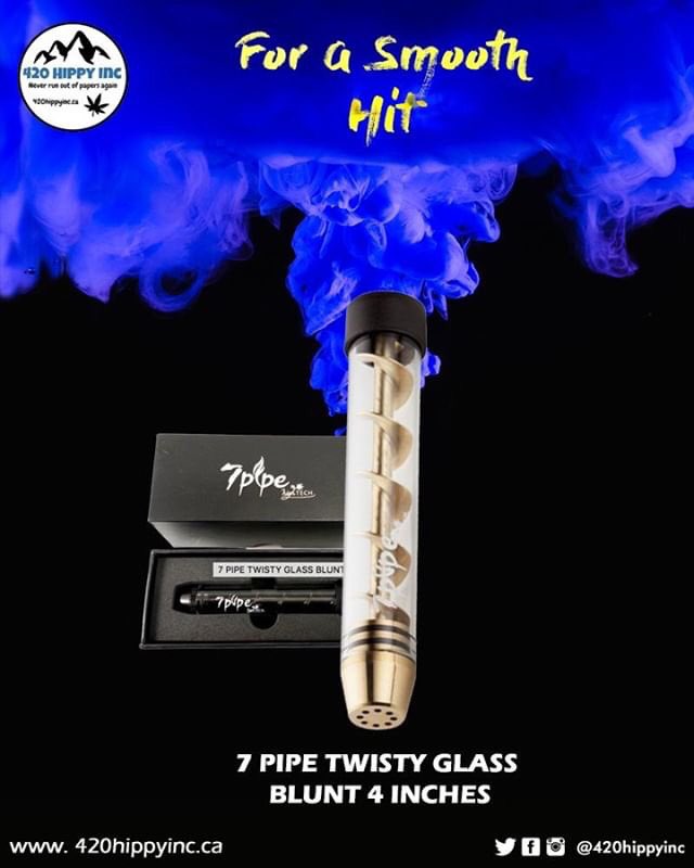 420hippyinc's tweet photo. Just in.   The 7 Pipe Twisty Blunt.  It’s paperless, great for on the go.  Check it out at https://t.co/c8AajA7i7F https://t.co/QcvjacPbUH