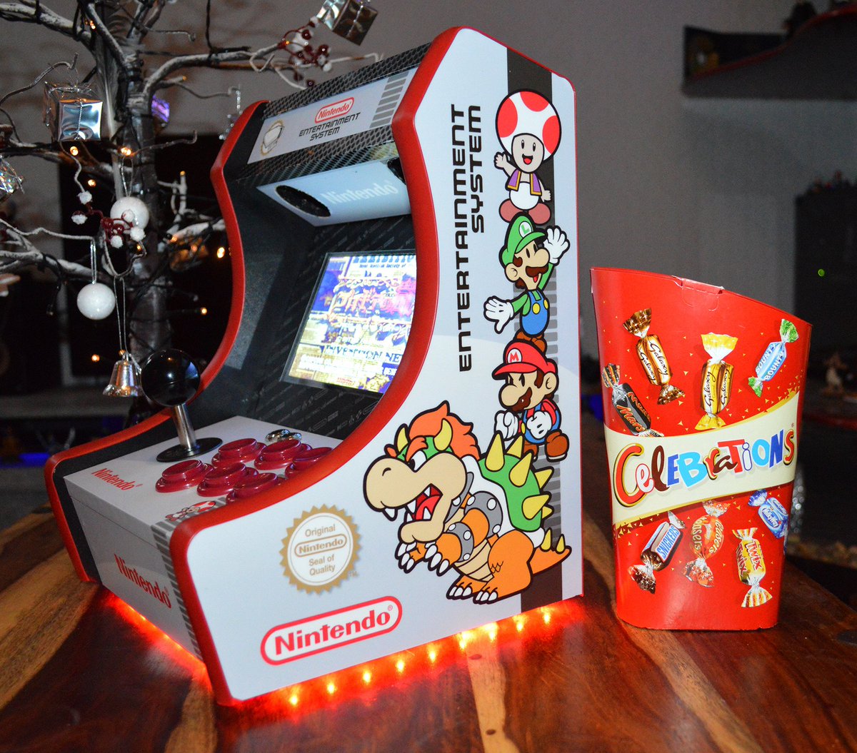 Daniel Monk On Twitter 1 Player Micro Bartop Arcade Machine With