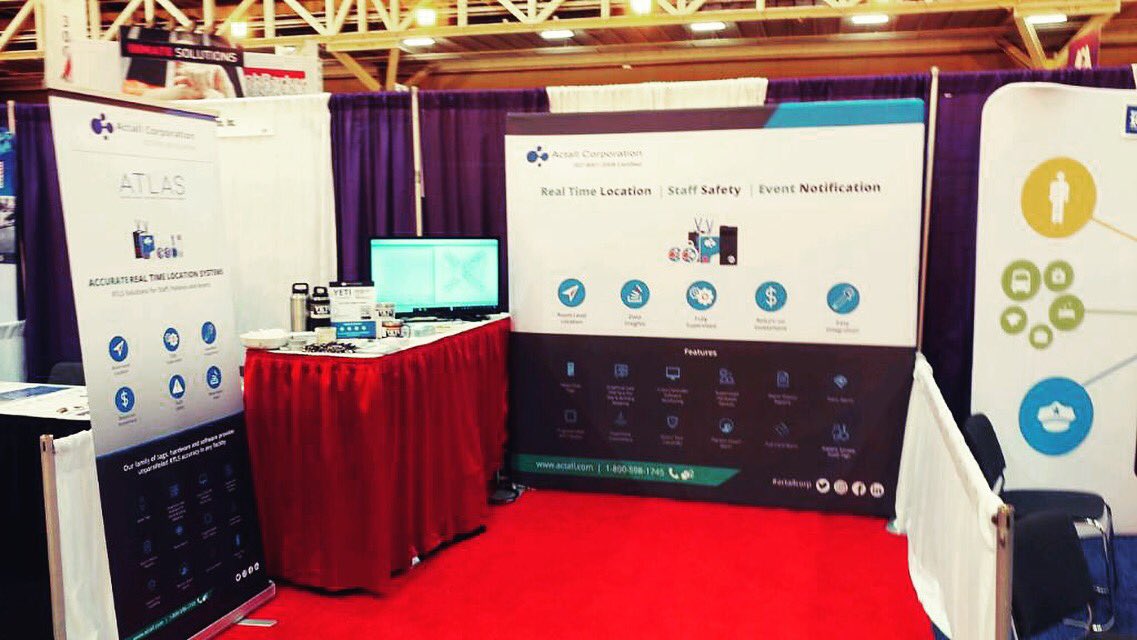 ActallCorp's tweet photo. Who’s at #ACAWinter2019? Come say hi, we’re the RTLS guys in booth #526. And while you’re at it, enter into our Yeti giveaway! @ActallCorp https://t.co/x2VzpkEQek