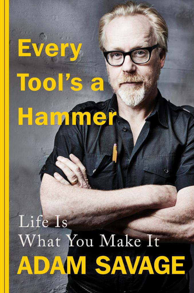 simonschuster's tweet image. We&apos;re so excited to announce a new book from #AdamSavage (@donttrythis)—#EveryToolsaHammer! Learn more about it and preorder here: spr.ly/6018E3oNo

cc: @AtriaBooks #DIY #maker #memoir