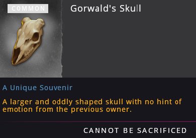 caldera_hq's tweet image. Today we auction @gorwald&apos;s skull! Bidding starts at 60.000 gold for this majestic but elusive elken ranger with the cold heart of a killer. An auction win is not a sin, bid to buy ! @CrowfallGame