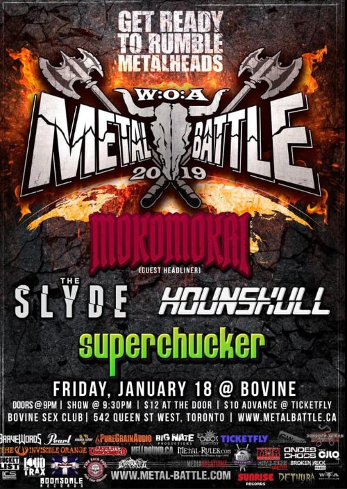 Superchucker waging all out war this Friday @ The Bovine !!