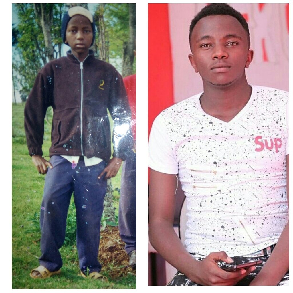 johnnyprinceke's tweet photo. At last nimepata pic 😁. #10yearchallenge lol i was so tiny sijui nilimwagiwa fertilizer nini 😂😂. God is good 🙏. https://t.co/R5utF8ucWP