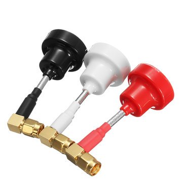 Realacc Pagoda RHCP Right Angle Antenna 6.5cm 65mm 5.8G 5dBi Omni-directional FPV Short Antenna bit.ly/2PmUyF9