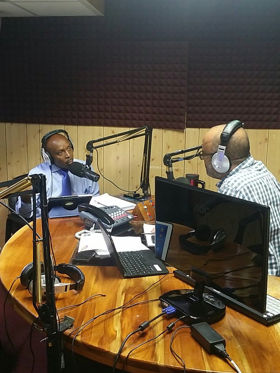 NWCjam's tweet photo. Join us now for the latest updates on our water supply plans for the Corporate Area and other hot topics! #GetTheFacts on #NWCDirect on RJR94FM! https://t.co/OTGeQTPKPS