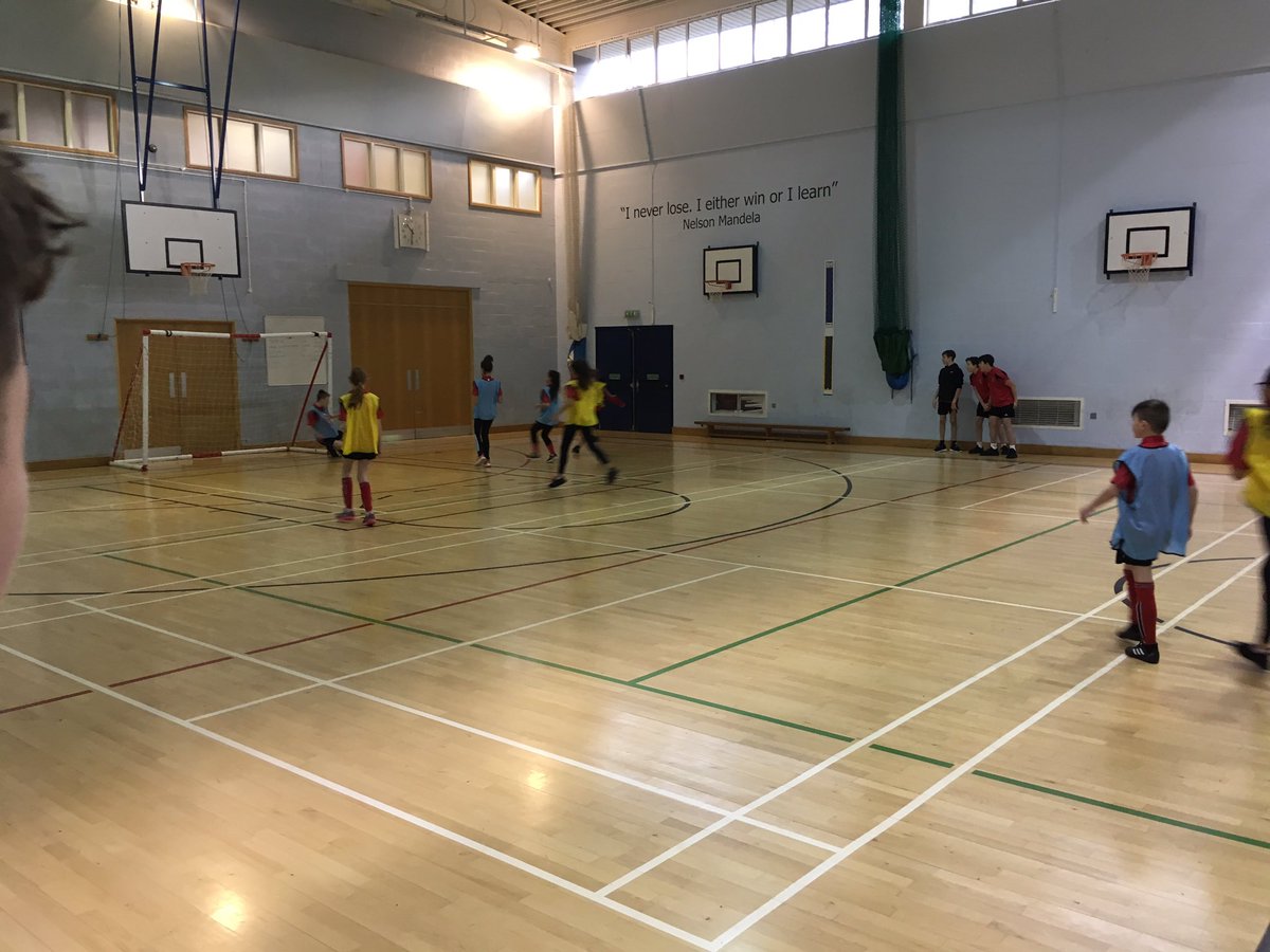 FUTSAL| thanks to <a href="/StCMPEdept/">St Cuthbert Mayne PE</a> for having us today to work with your student leaders &amp; introduce them to futsal. They put on a top event for Year 7’s as part of their <a href="/SchoolsFootball/">English Schools' Football Association</a> project #devonfutsal