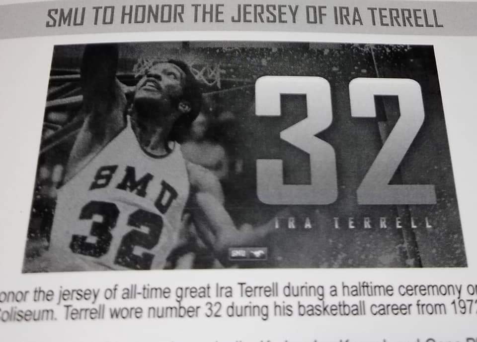 RooseveltHS_Dal's tweet photo. Congratulations to former Mustang Ira Terrell for having his @SMU jersey retired. Mustang leadership at it's best. "Once a #Mustang, always a #Mustang." We are pruud of your accomplishments. @dallasathletics @dallasschools @DallasISDMedia #leadership #beinganexample https://t.co/2rEhL0dpiN