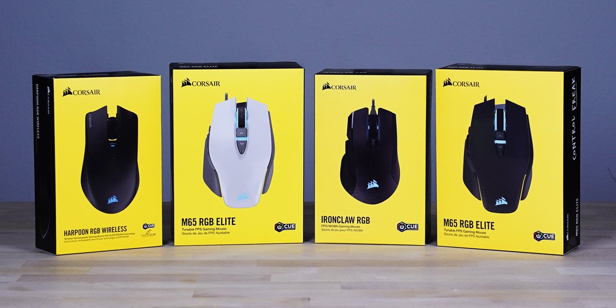 New year, new mice. 🖱️ And check out this brand new packaging we've rolled out! 

We're giving away one of these new mice - your choice. To win, RT &amp; Follow <a href="/CORSAIR/">CORSAIR</a> and let us know in the replies which mouse you'd pick.

Winners picked on Wednesday, 1/16.