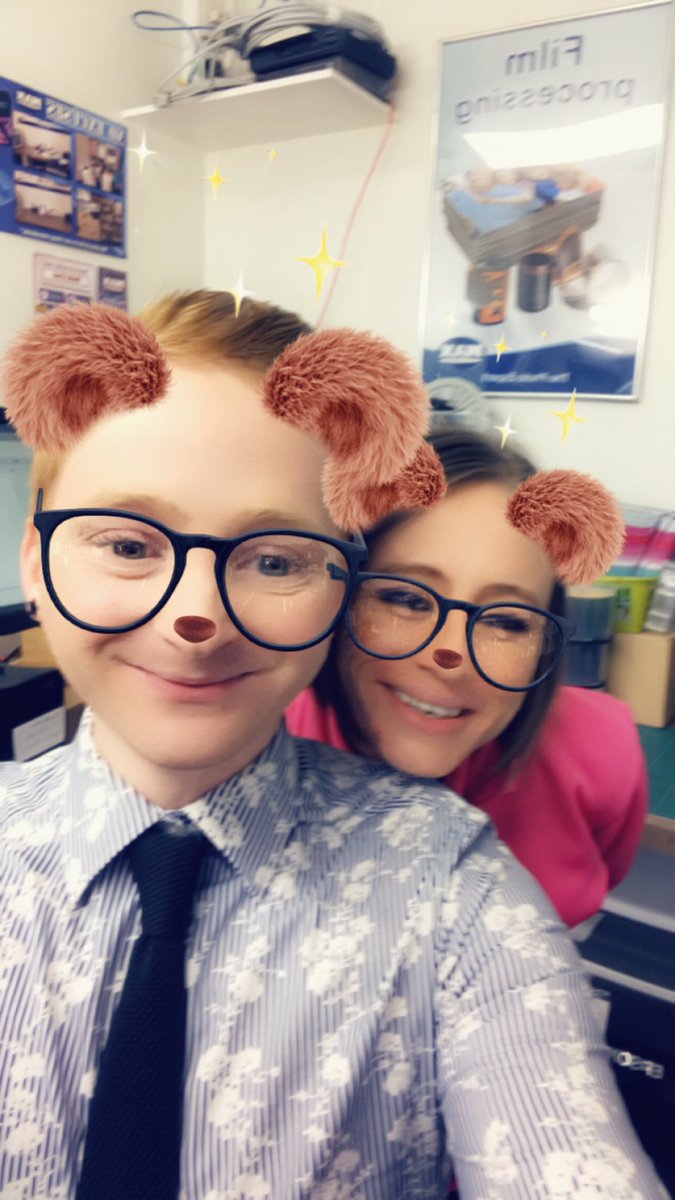 Lovely day with Jackie and Becky... superstar colleagues ☺️