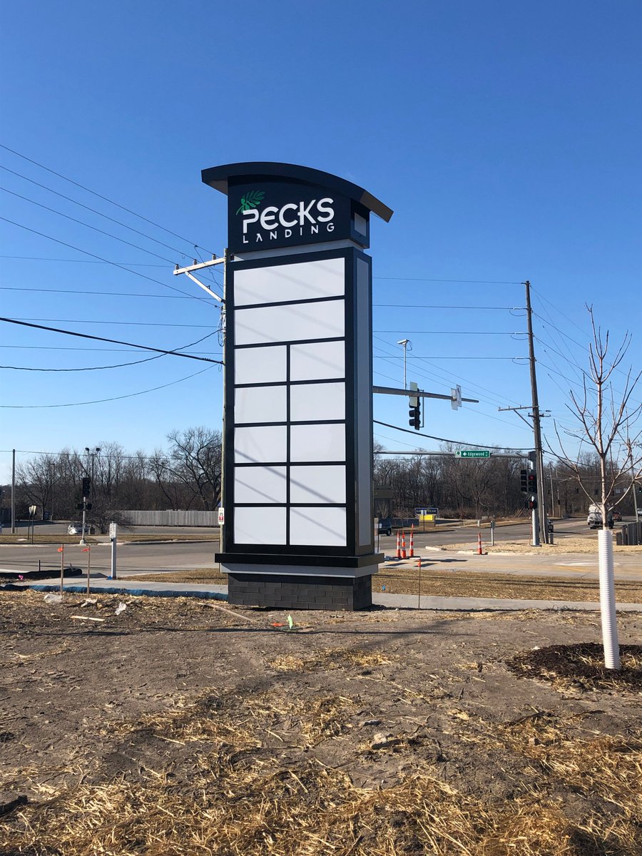 Look at the progress at Peck's Landing, right off of Blaris Ferry and Edgewood Road in Cedar Rapids, IA!
