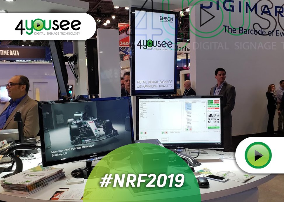 4YouSee's tweet photo. Nosso Diretor Comercial Joaquim Lopes representou com orgulho nosso time. Tivemos a oportunidade de participar na @NRFBigShow em parceria com a @EpsonAmerica. Também participou nosso parceiro @AdMobilize
#NRF2019 #digitalsignage #go4yousee https://t.co/lJyZQiZZbJ