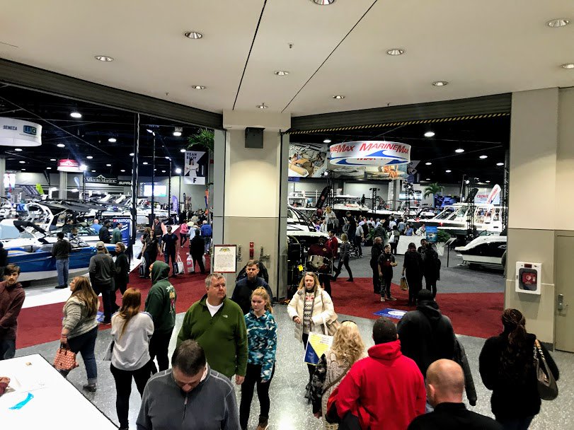 Had a good time at the @atlantaboatshow! Learned a lot about the <a href="/BRPSeaDoo/">Sea-Doo</a> 3-seater FISH PRO 155 watercraft specifically built for sport fishing. It'll be in my VDay Gift Guide! Saw some other dope sea vessels too! #SeaDoo #SeaDooLife #adventure #fun #drinksonaboat #wavy 🌊🚤⚓️