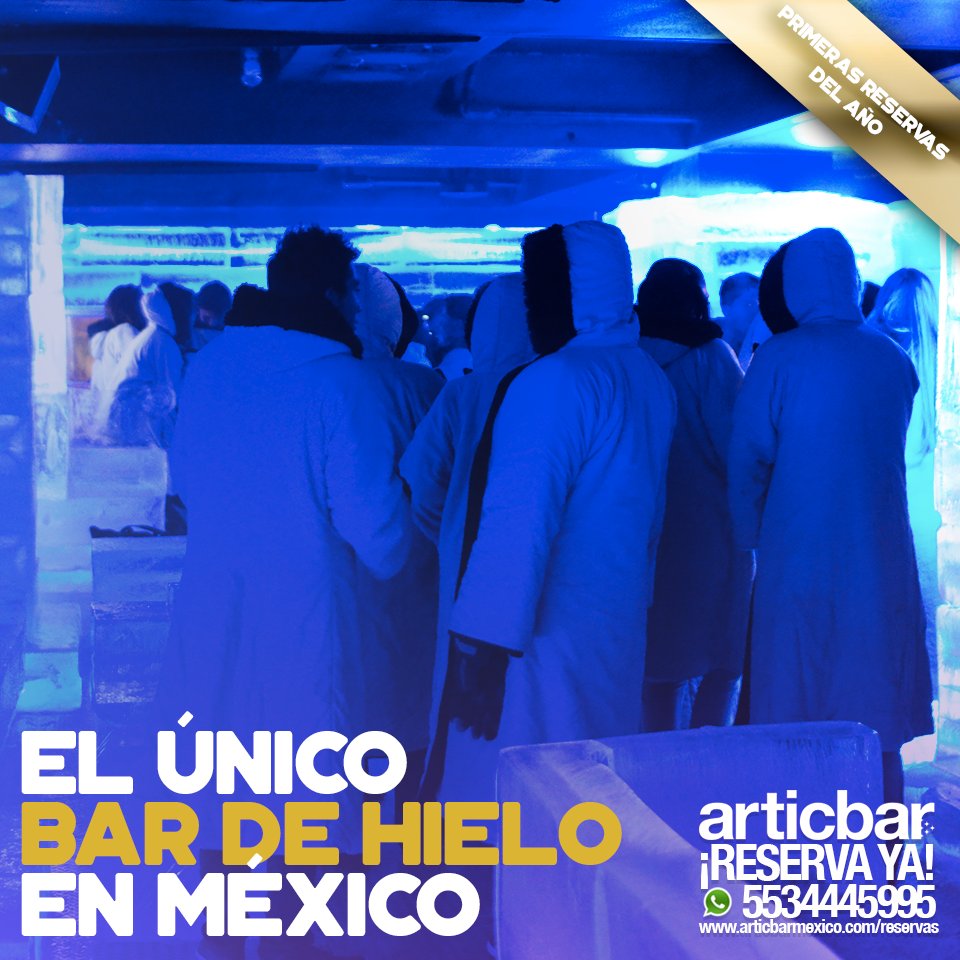 ¿Sigues esperanzado en visitarnos pero aún no reservas? ¡No esperes más y hazlo con un solo click por Whastapp aquí > goo.gl/ZY1DkF! Tenemos promociones todos los días, descúbrelas por articbarmexico.com ¡Te esperamos! #BeArtic #BeCool #FinDeSemana #Unico #BajoCero