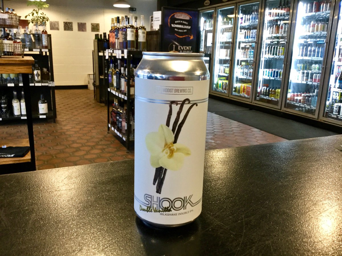 OmbiMN's tweet photo. We just received 24 singles of @ModistBrewing new Shook DBL Vanilla DBL Milkshake IPA, grab one while we have them, you know the drill! #CraftDefined https://t.co/xy8eOPI7iZ
