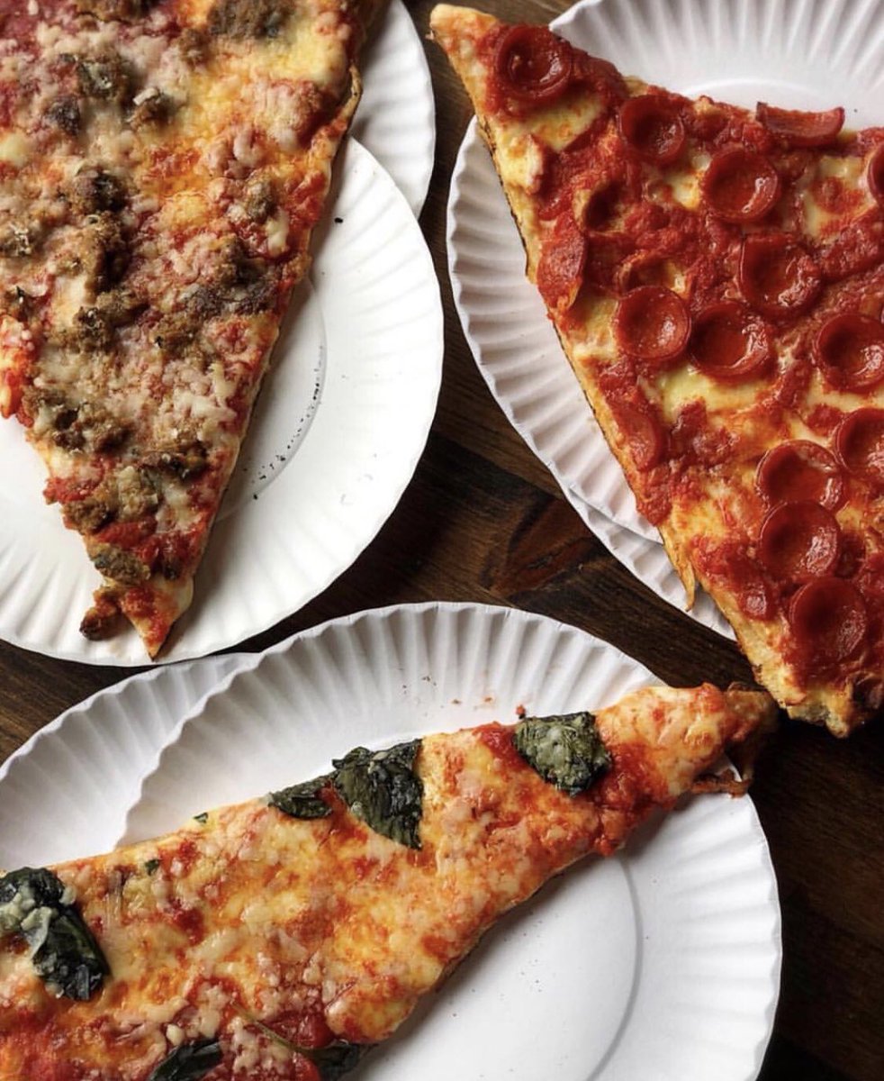 The only love triangle I want... Come enjoy a slice or 3 of <a href="/artichokepizza/">Artichoke Basille's®</a> during The Best Happy Hour in Miami Beach from 5pm until 10pm. 50% Off Everything behind the Bar, plus <a href="/artichokepizza/">Artichoke Basille's®</a>. #locallyloyal #rickyssobe 🍕🍹