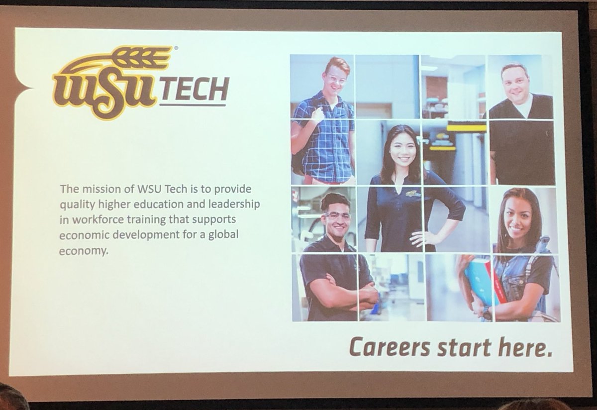 PeteNajera1's tweet photo. Wonderful presentation by @sutash at the @RotaryWichitaDT luncheon on how @wsutech is making lives better while strengthening the local talent pipeline. #ILoveWichita #KansasProud #FocusForwardICT #PeopleOfAction #ServiceAboveSelf https://t.co/biD6b5ooEh