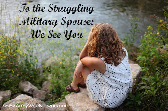 missionmilspo's tweet photo. #Militarylife can be a hard one. And if you’re feeling discouraged, you aren’t alone. You’re never alone. We see you. #milspouse #support  https://t.co/FVCY0CXunQ https://t.co/Tb4Ev1tWLE