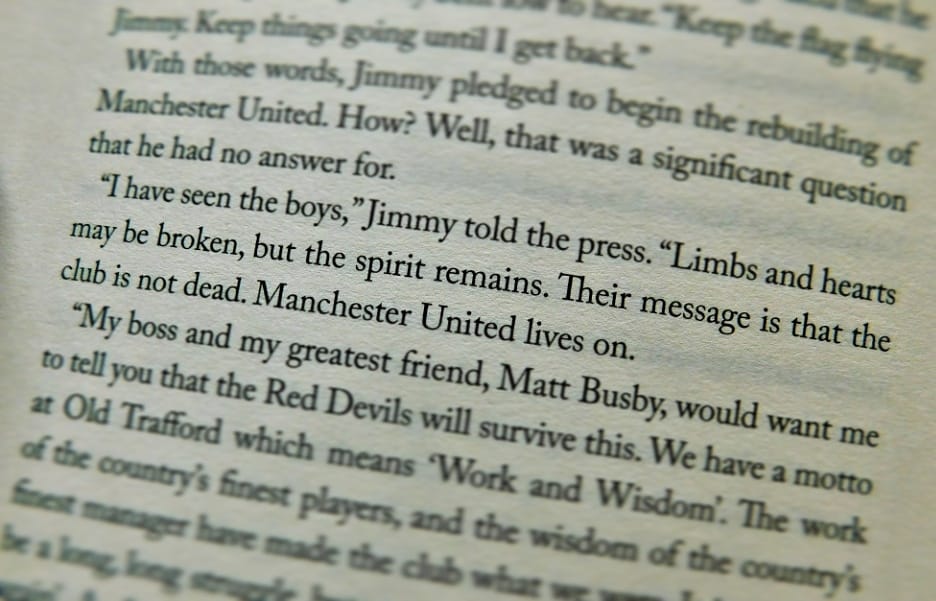 Taken from @JimmyMurphyBook. Excellent read about an absolute @ManUtd legend.