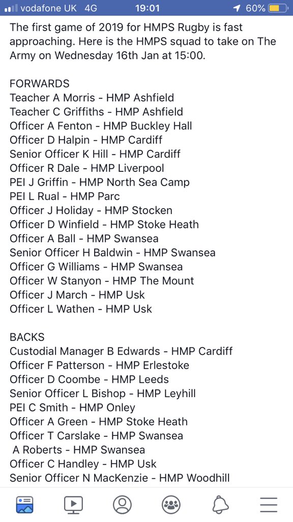 Good luck to all involved congratulations on being selected