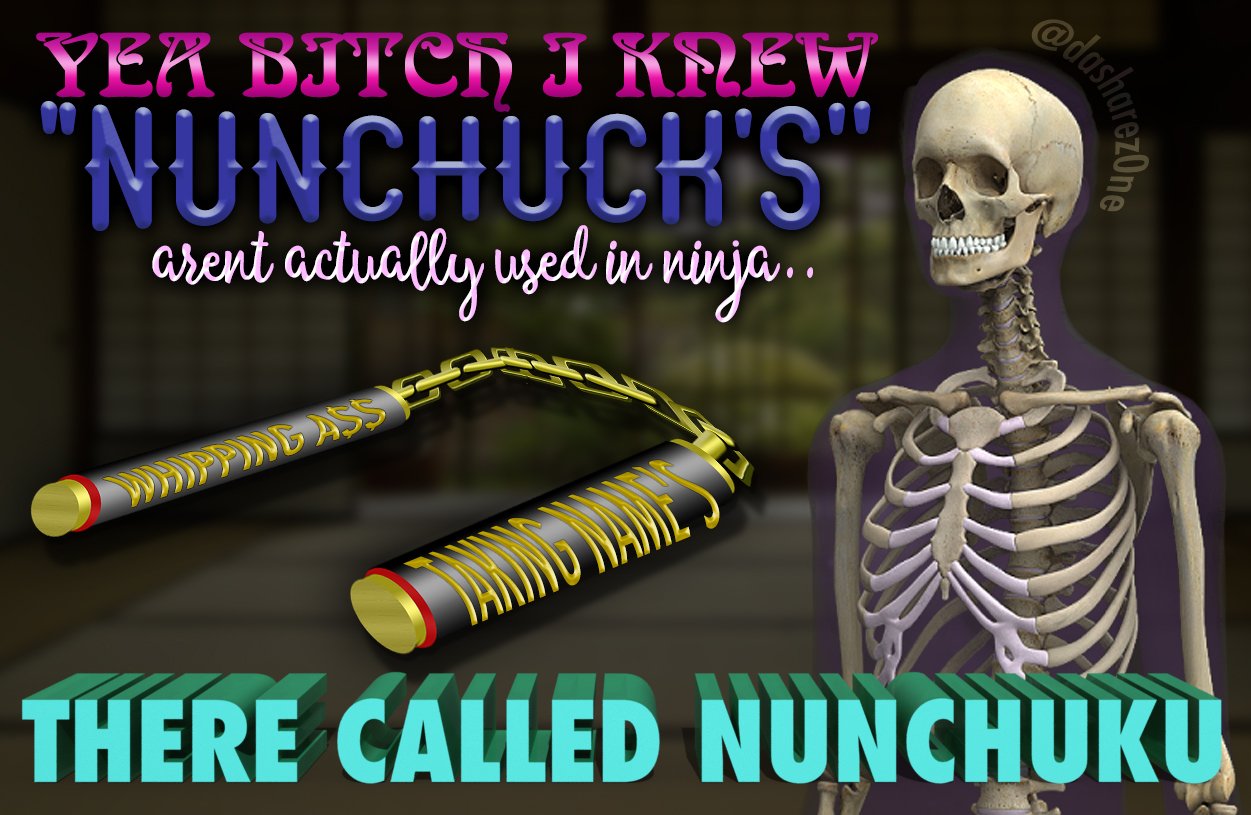 NUNCHUCK'S - https://t.co/Qtp3PuUDXE ADMIN