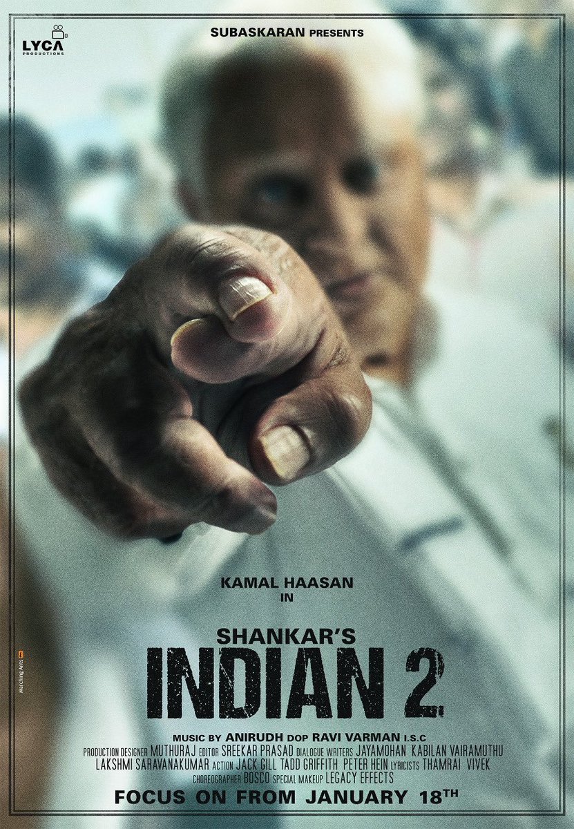 anirudhofficial's tweet image. Indian 2...
Proud to be a part of @shankarshanmugh sir’s vision with Ulaganayagan @ikamalhaasan sir 🥁🥁🥁
Focus on from Jan 18 👌👌👌
@LycaProductions 
Happy Pongal to one and all 😃😃😃