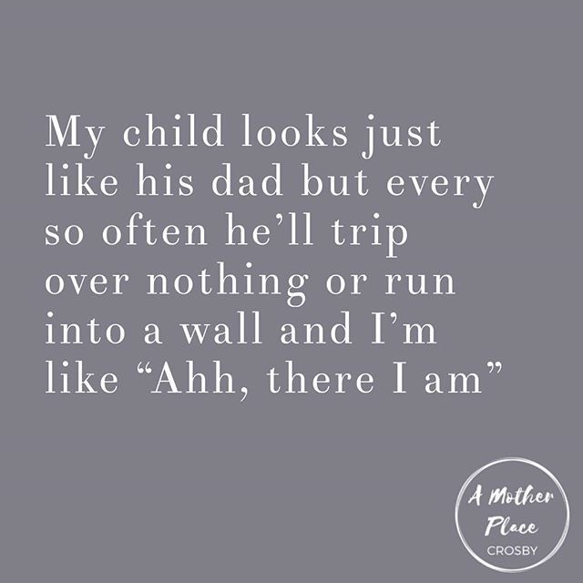What traits did your children inherit from you?
.
.
.
.
.
_______________________________________
#CrosbyMamas #mumlife #mumsquad #motherhood #parenting #lifewithkids #thisismymotherhood #twitter #mumsofinstagram  #familylife #funnyquotes #parentingmemes… bit.ly/2FoDa2p