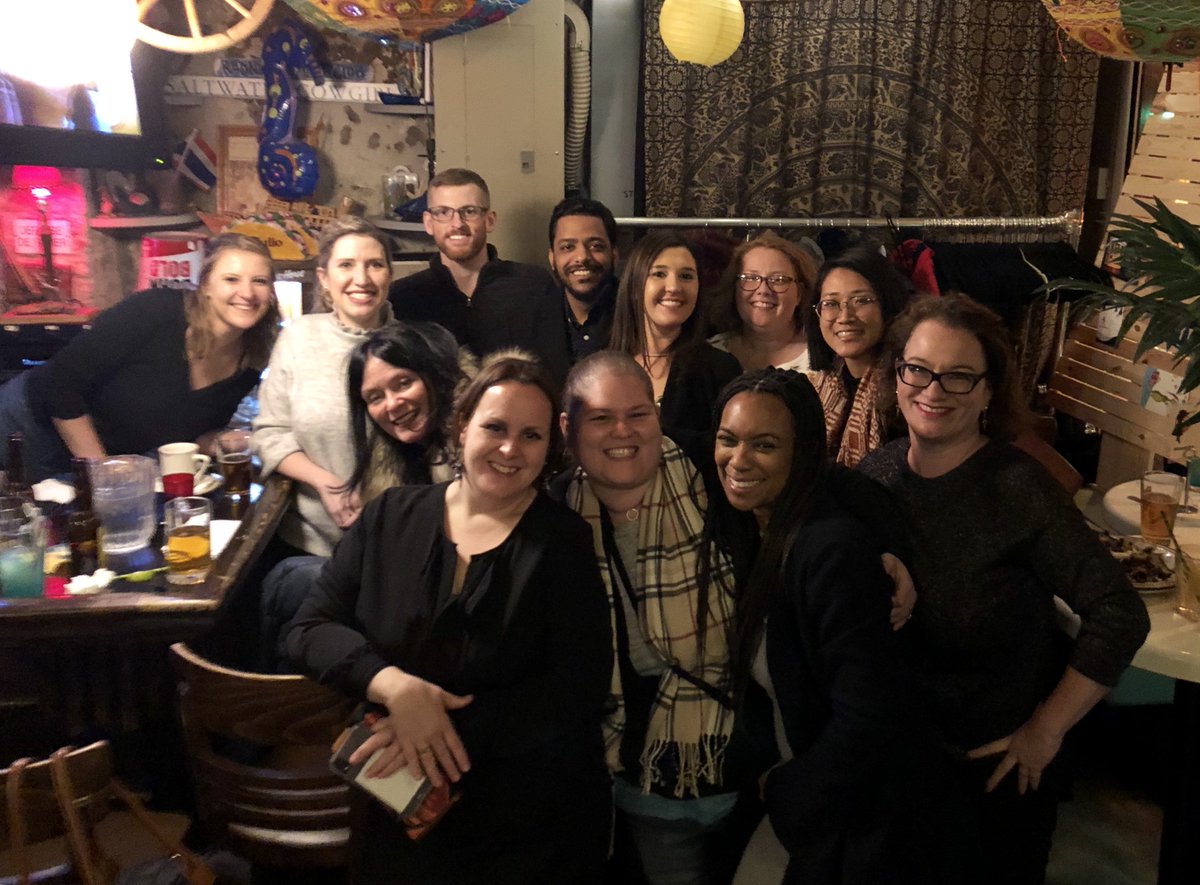 JanetDugo's tweet photo. So fun getting together with fellow @CoroNewYork #NL18 alums. Good to see you @bayridge_bid @keebswong @thatmegangarcia @jffbrlt and all the gang! Let's do it again soon... https://t.co/IgRLsyogjJ