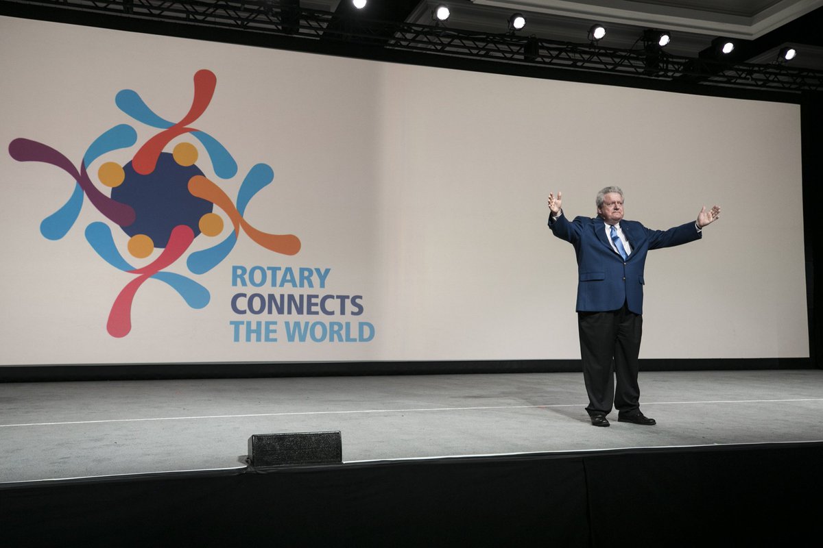Mark Maloney, presidente electo de #Rotary, anunció el lema presidencial para el año 2019-2020: Rotary conecta el mundo.  Infórmate en p.ctx.ly/r/8yvc y descarga el logo y otros materiales relacionados en p.ctx.ly/r/8yve