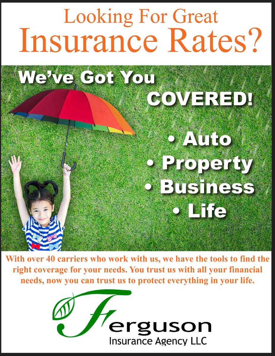 Call us for all your insurance needs.