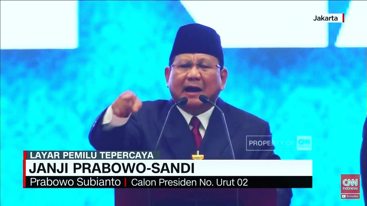 Wueedeehhhh.....  Gebleeg... 
pemaparan VISI MISI 02 kaga Pake TEKS bro...  kek Pak Karno aje kaga pake Teks ... 
Edaann..!!! 
Kereeen gilllaaaaaa...!!!!

#visimisi 
#indonesiamenang 
#pilpres2019