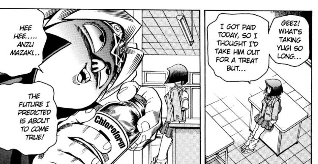 Who needs psychic powers when you have chloroform?