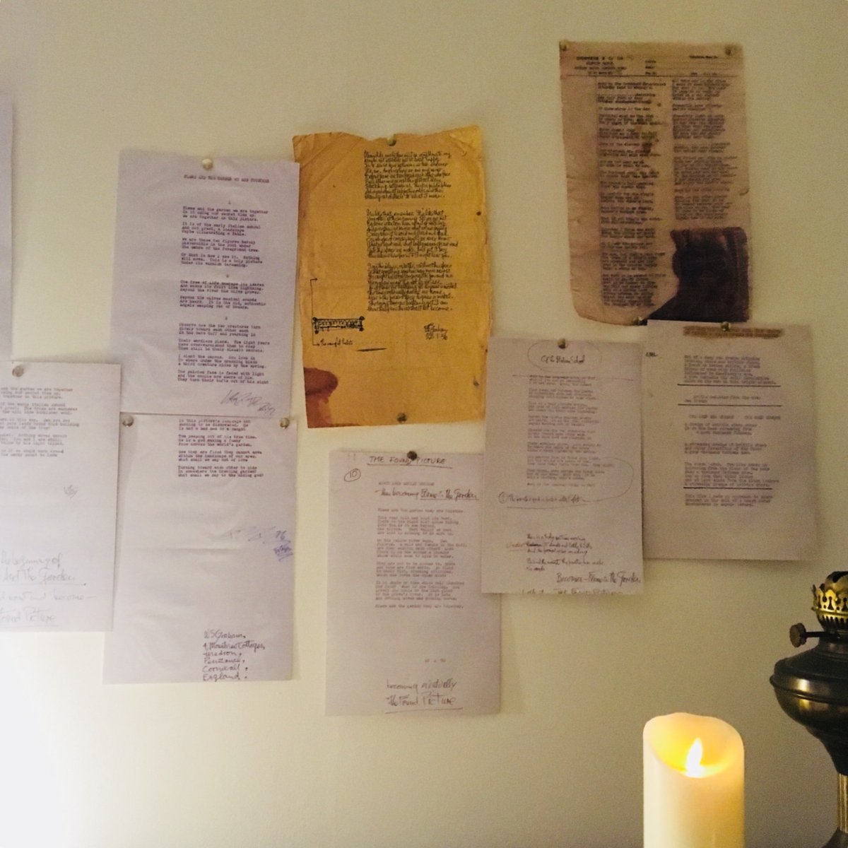SophiaBlackwell's tweet photo. Lovely time yesterday at the Saison Poetry Library checking out the WS Graham installation...#constructingspaces https://t.co/72m0Ly2X0o